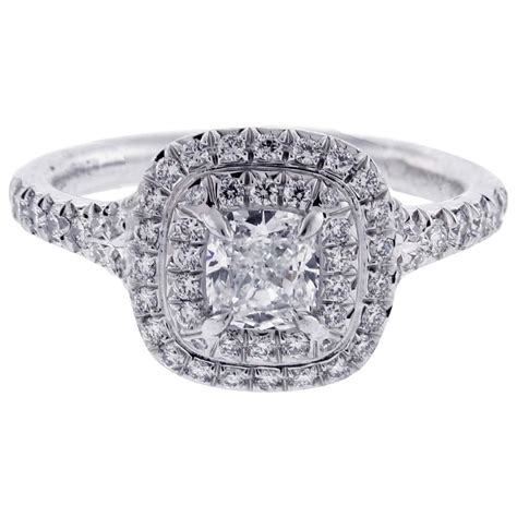 tiffany soleste cushion replica|tiffany soleste cushion cut ring.